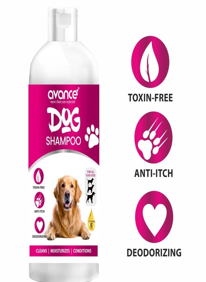 Avance Dog Shampoo removes Ticks, Soothes Skin Irritation and Protects Skin Health, Paraben Free - for Golden Retriever, Labrador, Shih Tzu, German Shepherd (200ml Pack of 1) - Image 2
